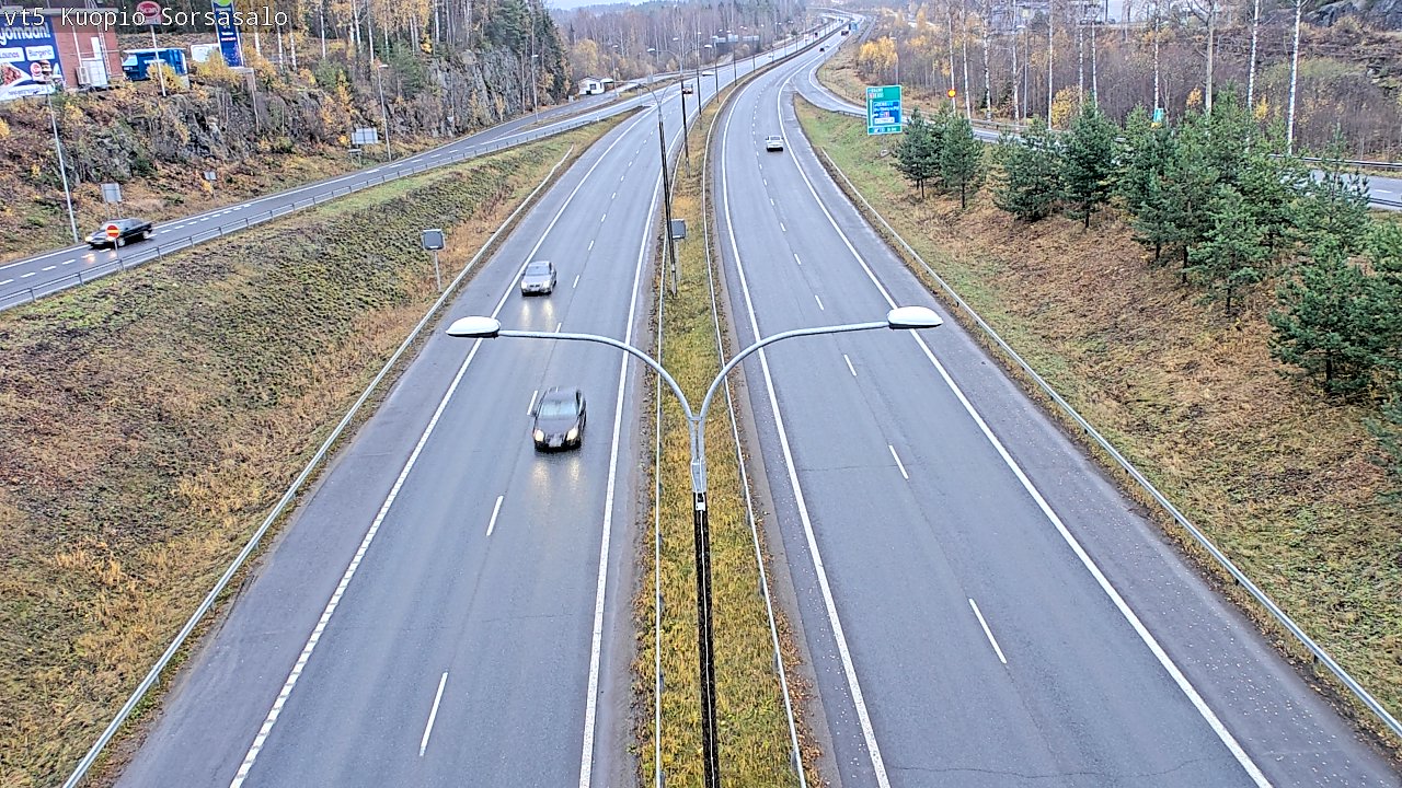 Kelikamerat Kuva Tie 5 Kuopio, Sorsasalo, Kuopio, Pohjois-Savo