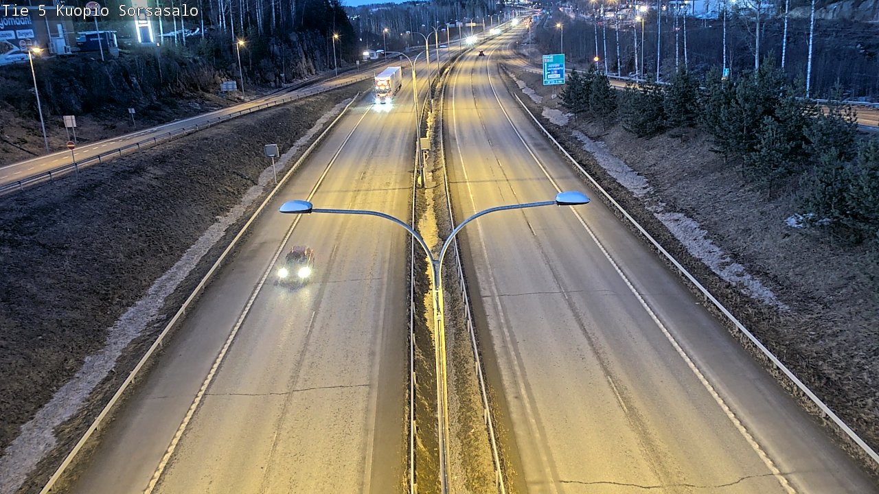 Kelikamerat Kuva Tie 5 Kuopio, Sorsasalo, Kuopio, Pohjois-Savo