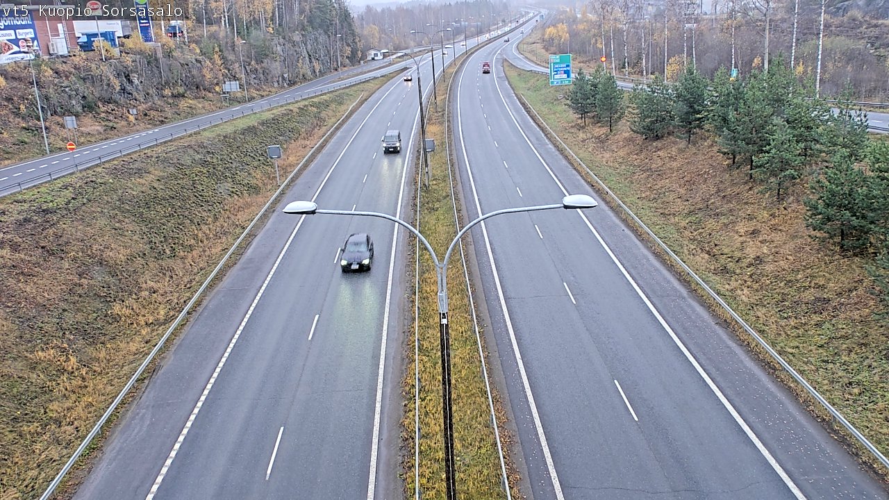 Kelikamerat Kuva Tie 5 Kuopio, Sorsasalo, Kuopio, Pohjois-Savo