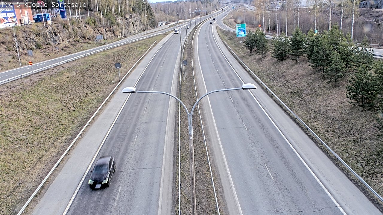 Kelikamerat Kuva Tie 5 Kuopio, Sorsasalo, Kuopio, Pohjois-Savo