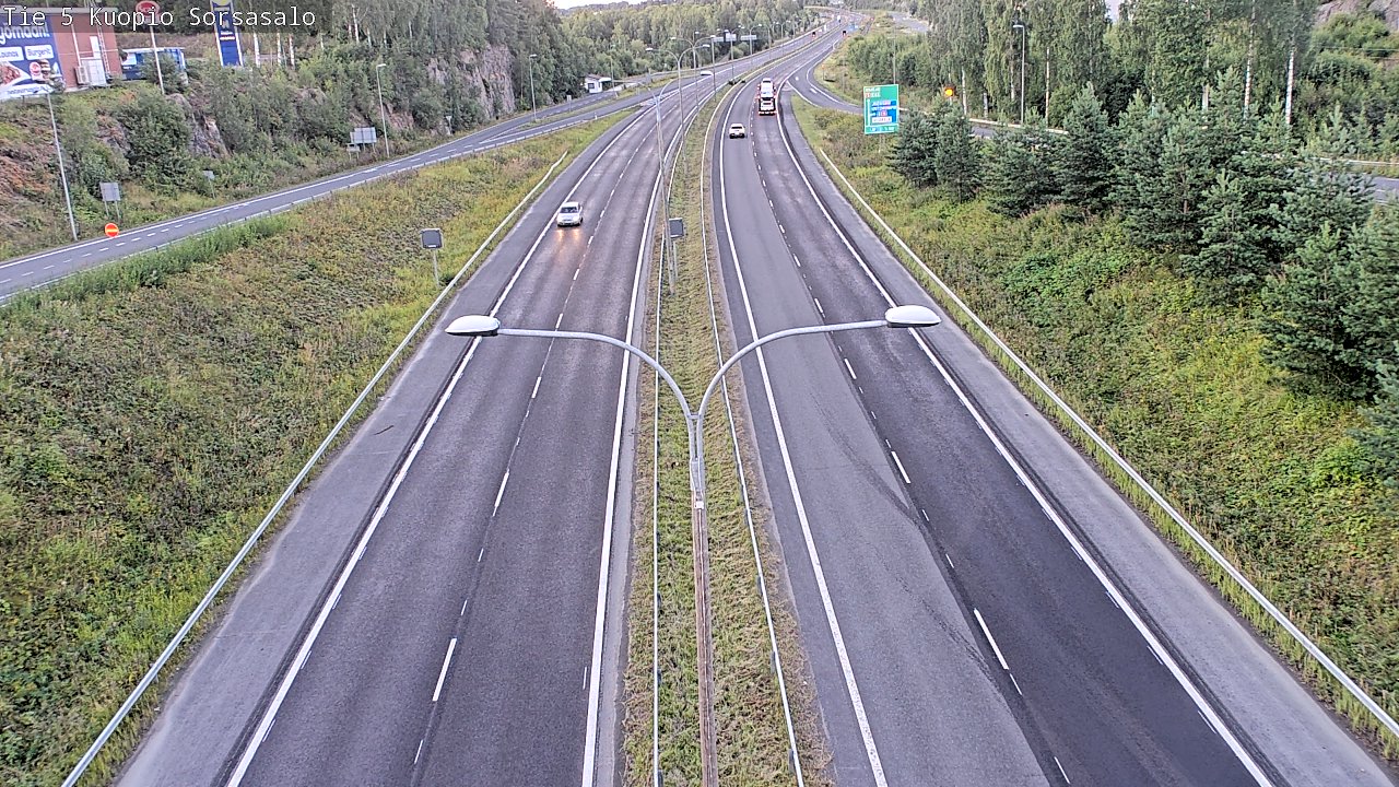 Kelikamerat Kuva Tie 5 Kuopio, Sorsasalo, Kuopio, Pohjois-Savo