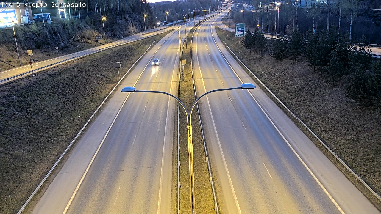 Kelikamerat Kuva Tie 5 Kuopio, Sorsasalo, Kuopio, Pohjois-Savo