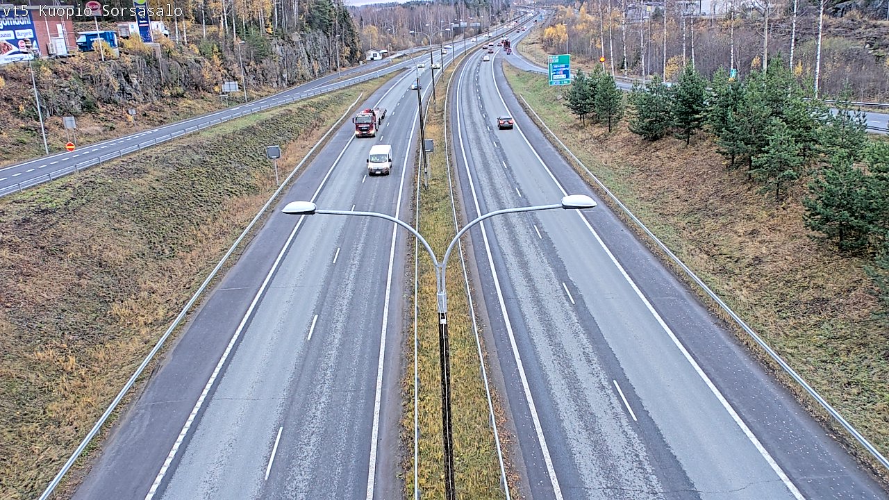 Kelikamerat Kuva Tie 5 Kuopio, Sorsasalo, Kuopio, Pohjois-Savo