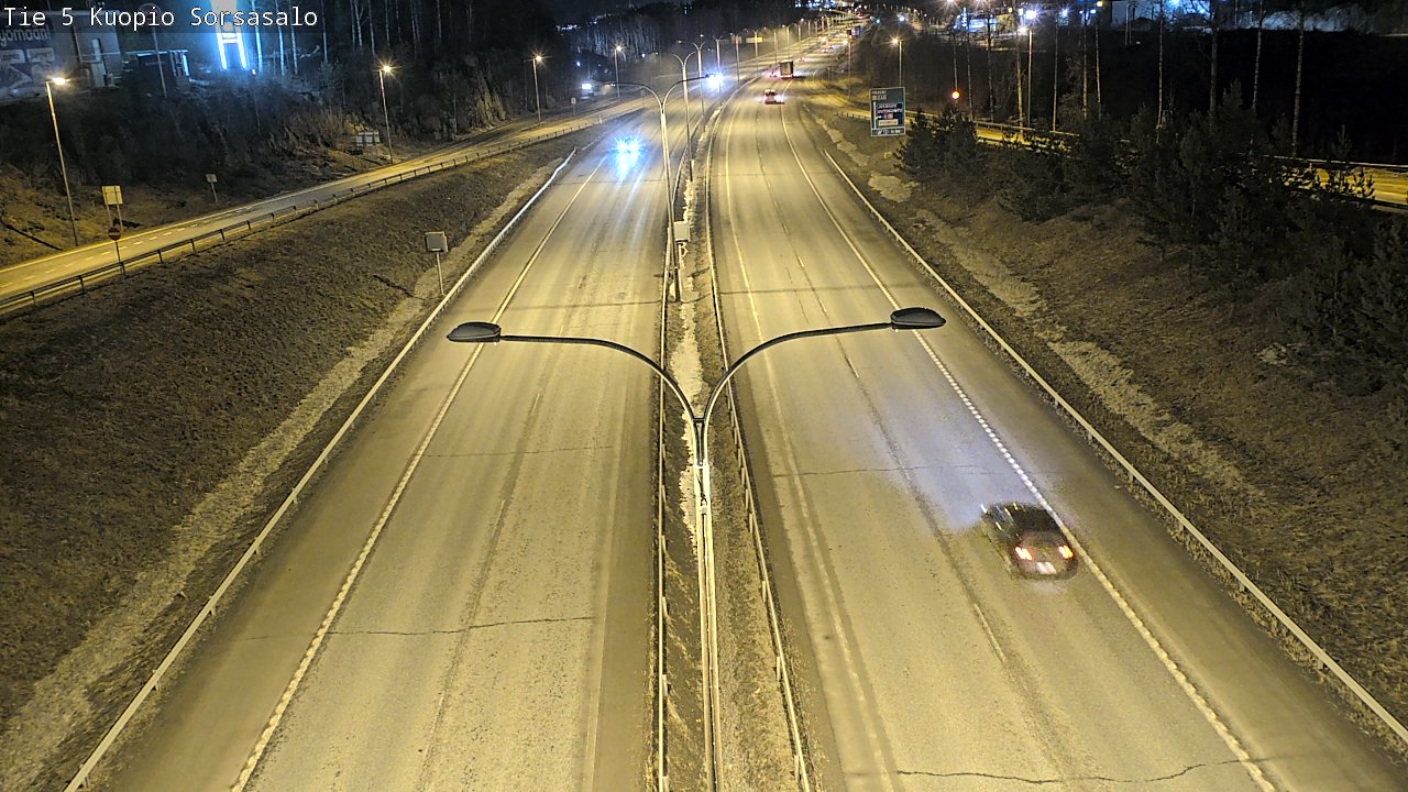 Kelikamerat Kuva Tie 5 Kuopio, Sorsasalo, Kuopio, Pohjois-Savo