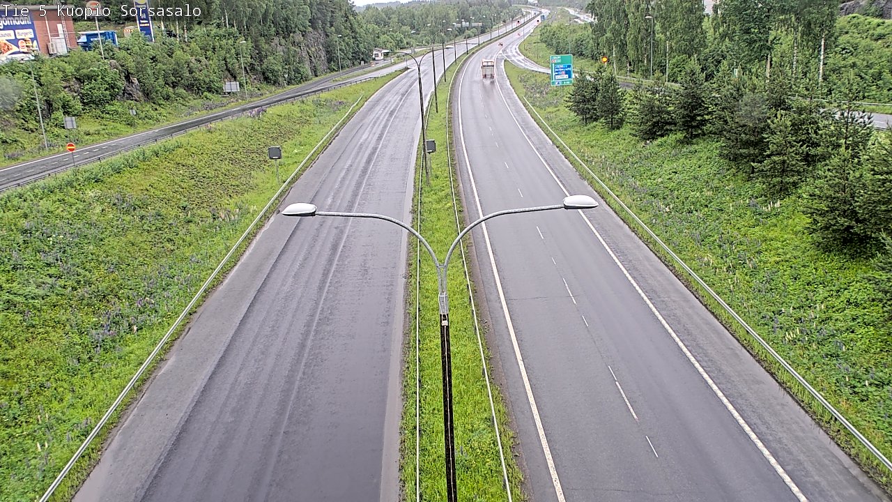 Kelikamerat Kuva Tie 5 Kuopio, Sorsasalo, Kuopio, Pohjois-Savo