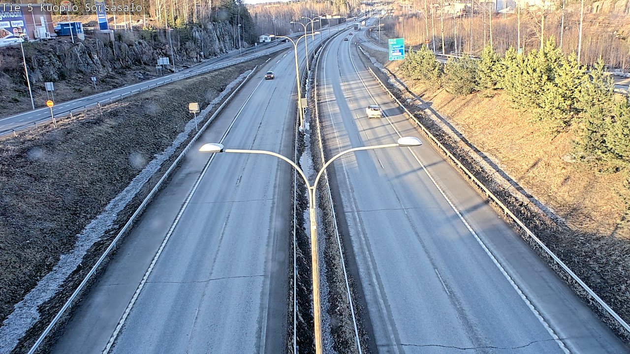 Kelikamerat Kuva Tie 5 Kuopio, Sorsasalo, Kuopio, Pohjois-Savo