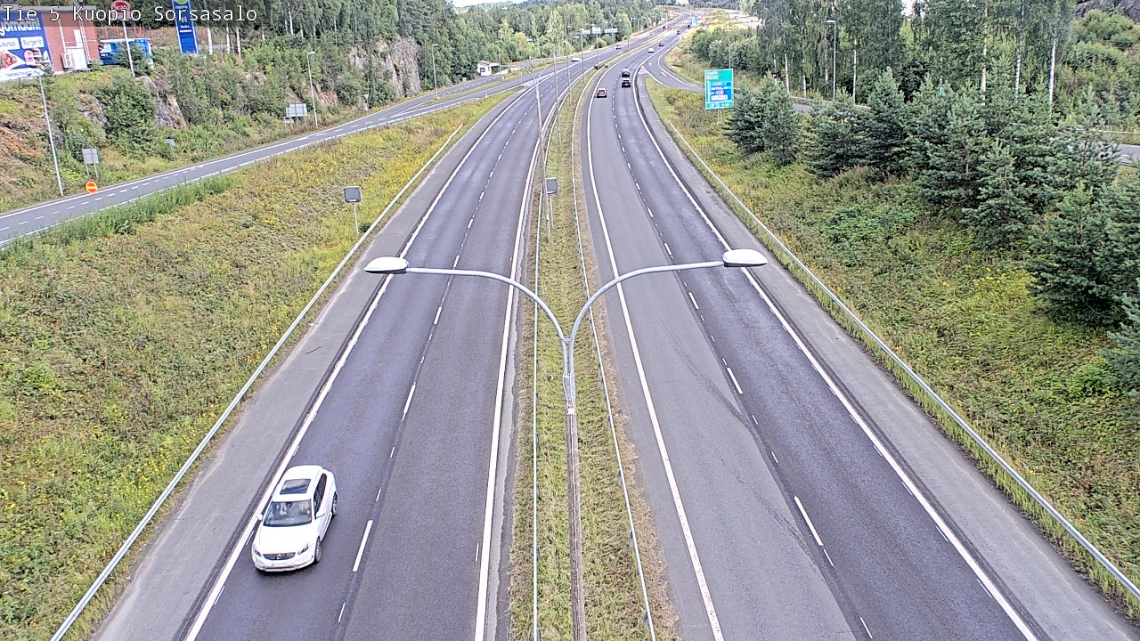 Kelikamerat Kuva Tie 5 Kuopio, Sorsasalo, Kuopio, Pohjois-Savo