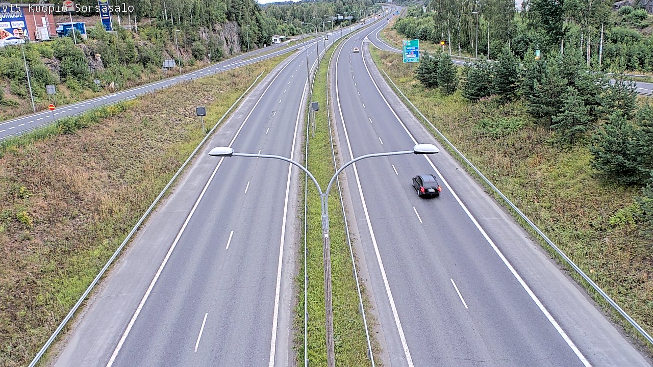 Kelikamerat Kuva Tie 5 Kuopio, Sorsasalo, Kuopio, Pohjois-Savo