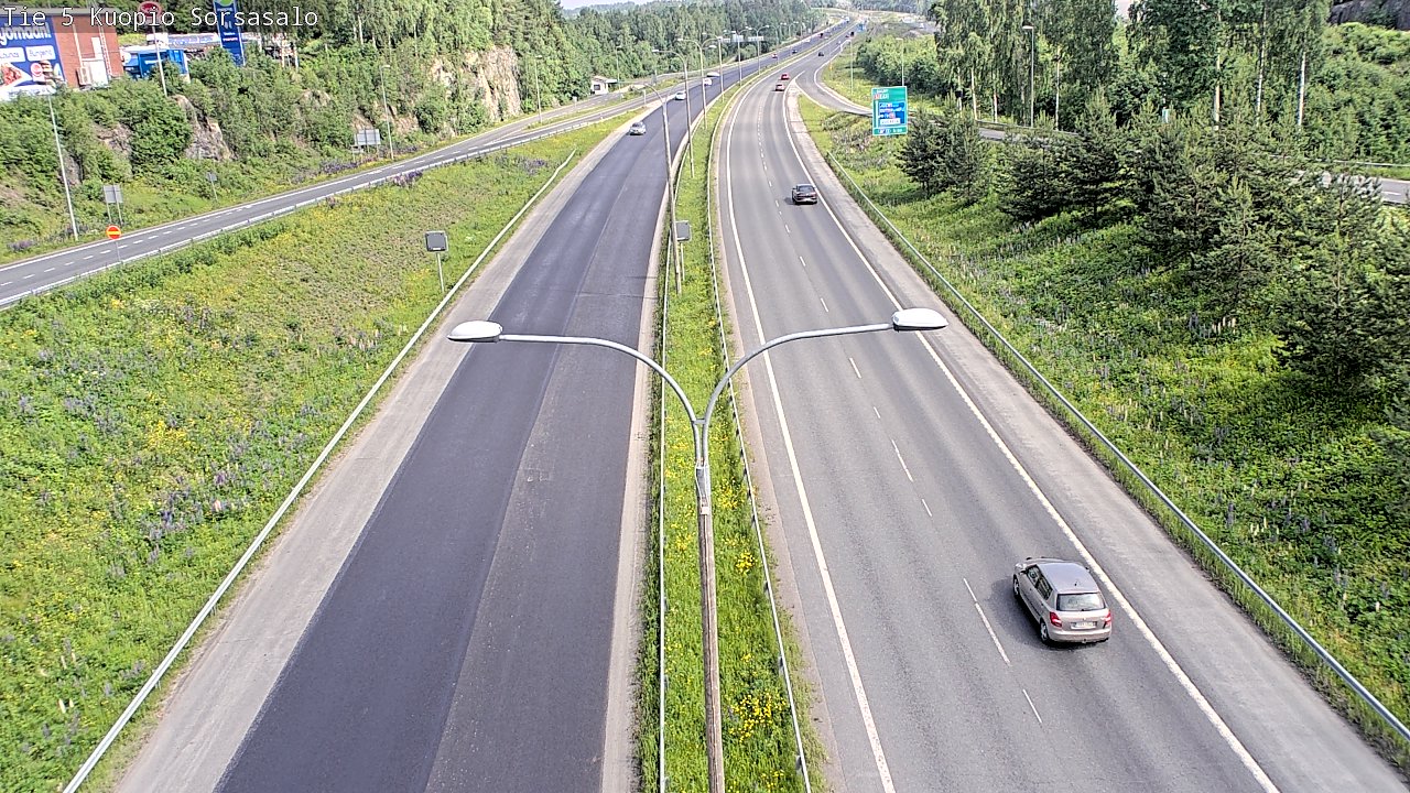 Kelikamerat Kuva Tie 5 Kuopio, Sorsasalo, Kuopio, Pohjois-Savo