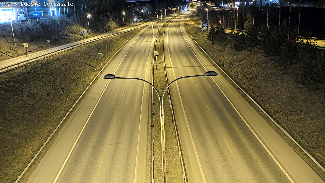 Kelikamerat Kuva Tie 5 Kuopio, Sorsasalo, Kuopio, Pohjois-Savo