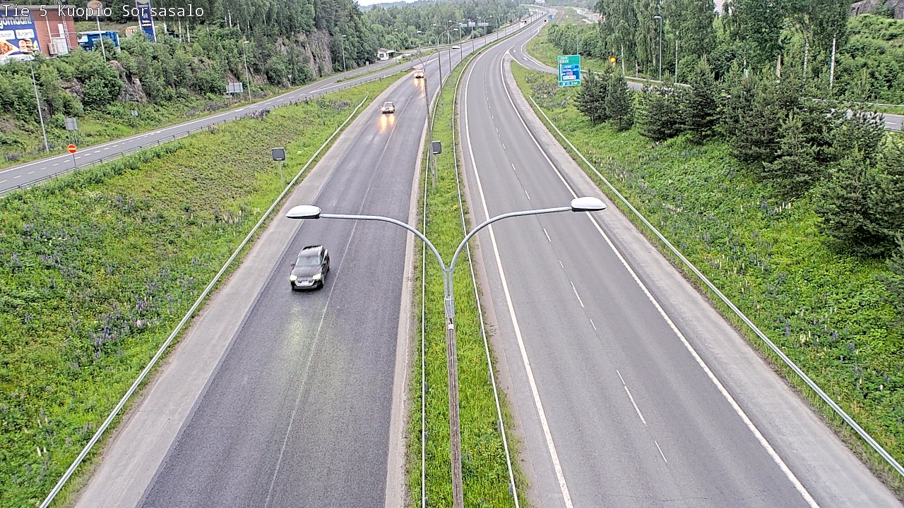 Kelikamerat Kuva Tie 5 Kuopio, Sorsasalo, Kuopio, Pohjois-Savo