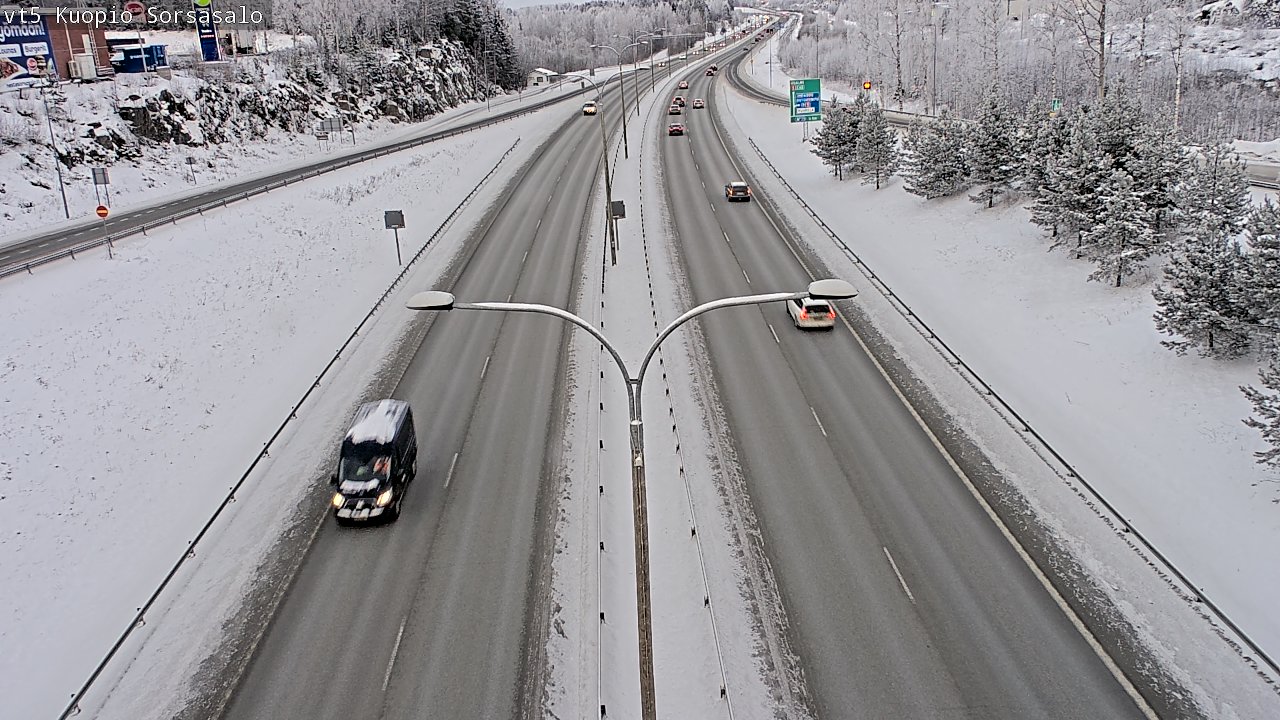 Kelikamerat Kuva Tie 5 Kuopio, Sorsasalo, Kuopio, Pohjois-Savo