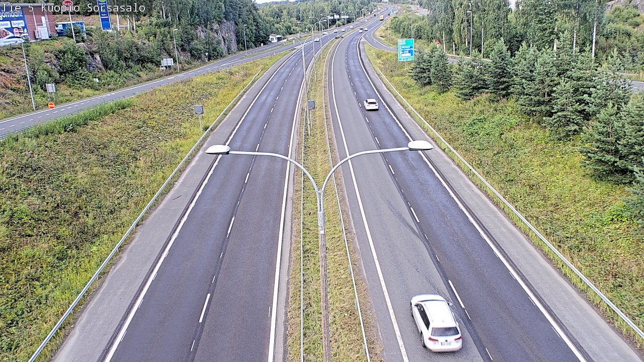 Kelikamerat Kuva Tie 5 Kuopio, Sorsasalo, Kuopio, Pohjois-Savo