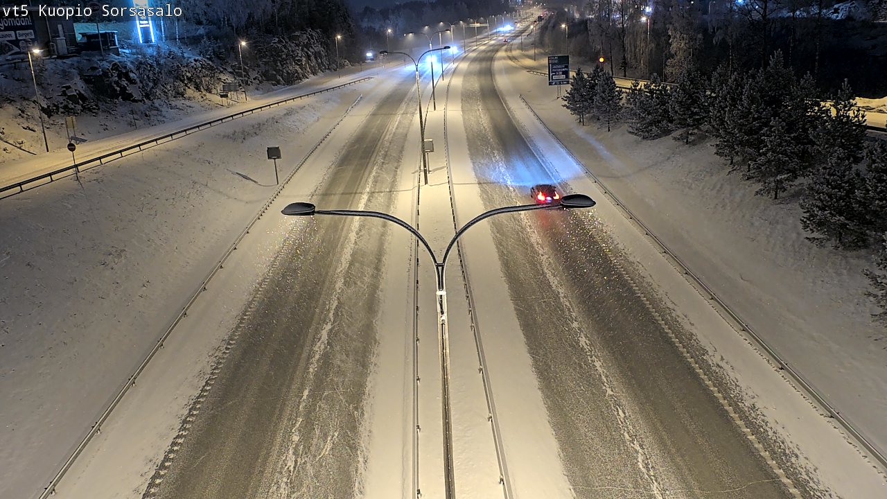 Kelikamerat Kuva Tie 5 Kuopio, Sorsasalo, Kuopio, Pohjois-Savo
