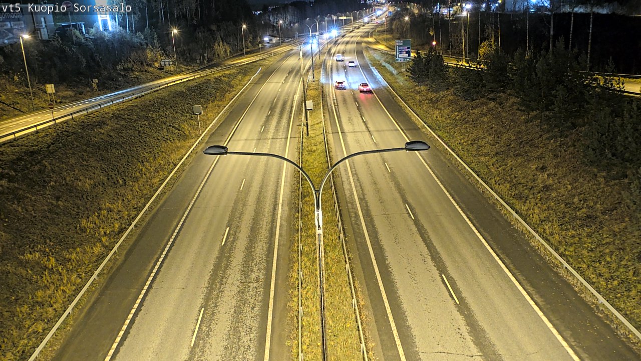 Kelikamerat Kuva Tie 5 Kuopio, Sorsasalo, Kuopio, Pohjois-Savo