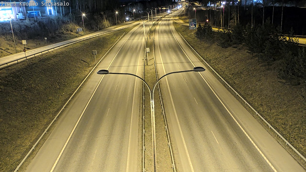 Kelikamerat Kuva Tie 5 Kuopio, Sorsasalo, Kuopio, Pohjois-Savo