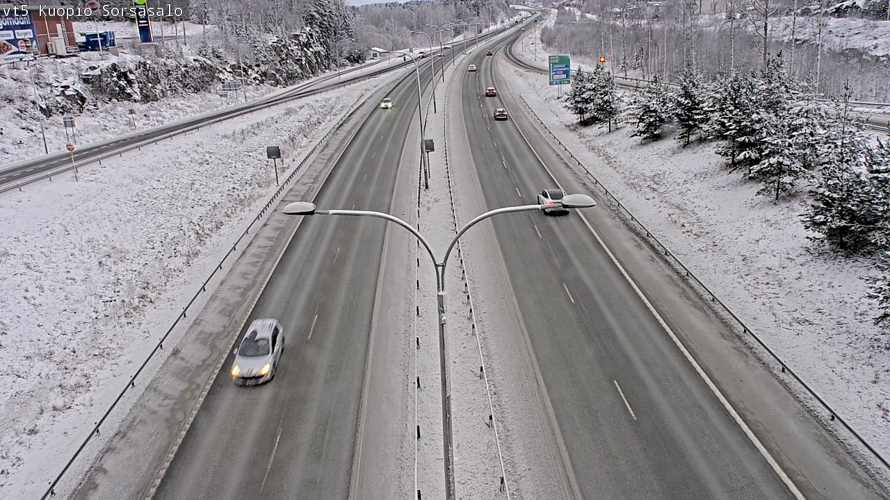 Kelikamerat Kuva Tie 5 Kuopio, Sorsasalo, Kuopio, Pohjois-Savo