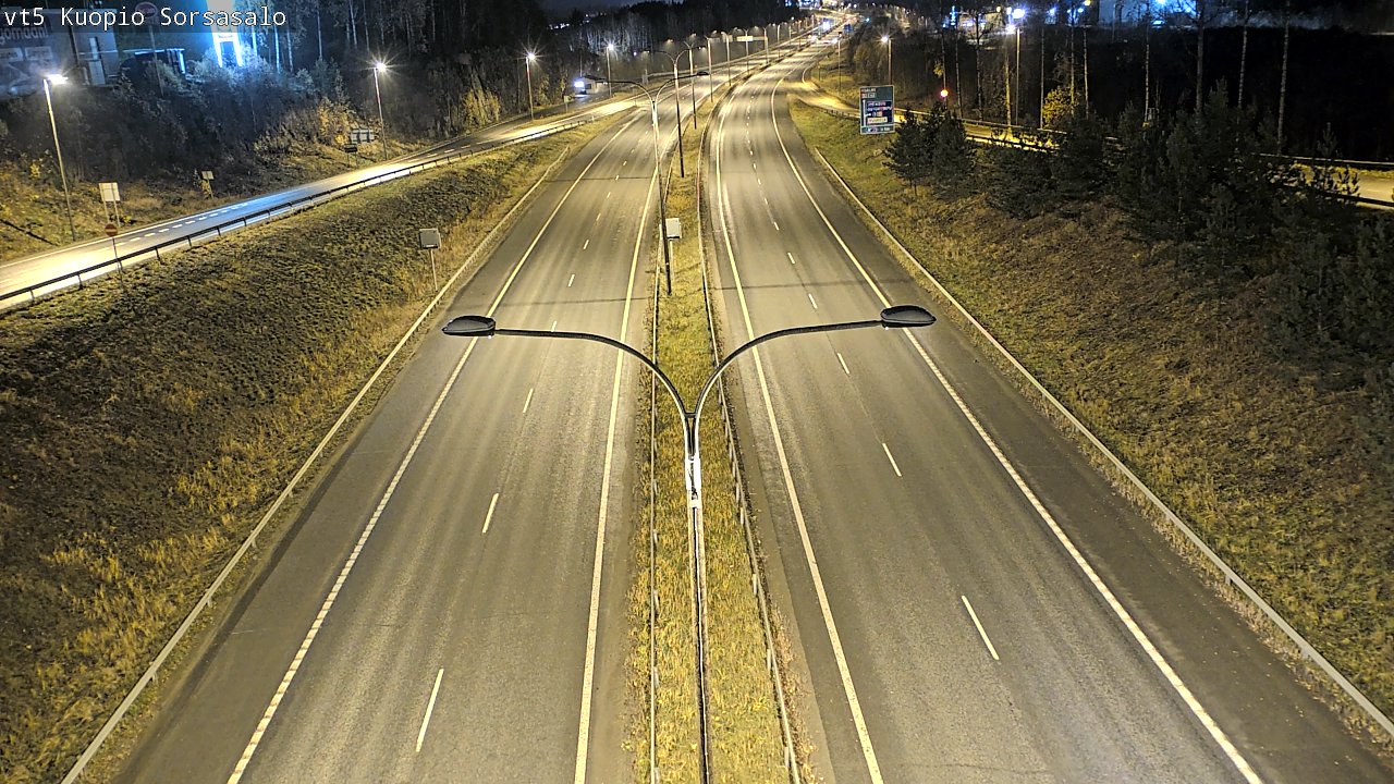 Kelikamerat Kuva Tie 5 Kuopio, Sorsasalo, Kuopio, Pohjois-Savo