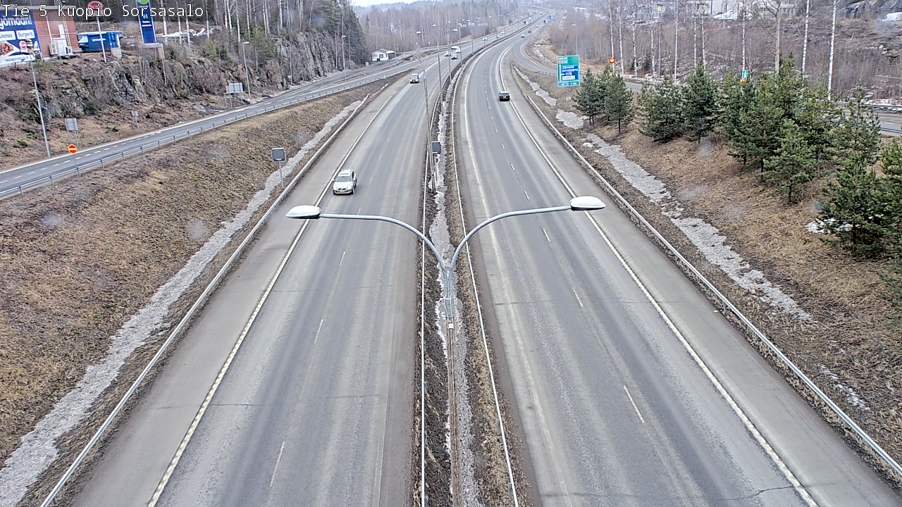 Kelikamerat Kuva Tie 5 Kuopio, Sorsasalo, Kuopio, Pohjois-Savo