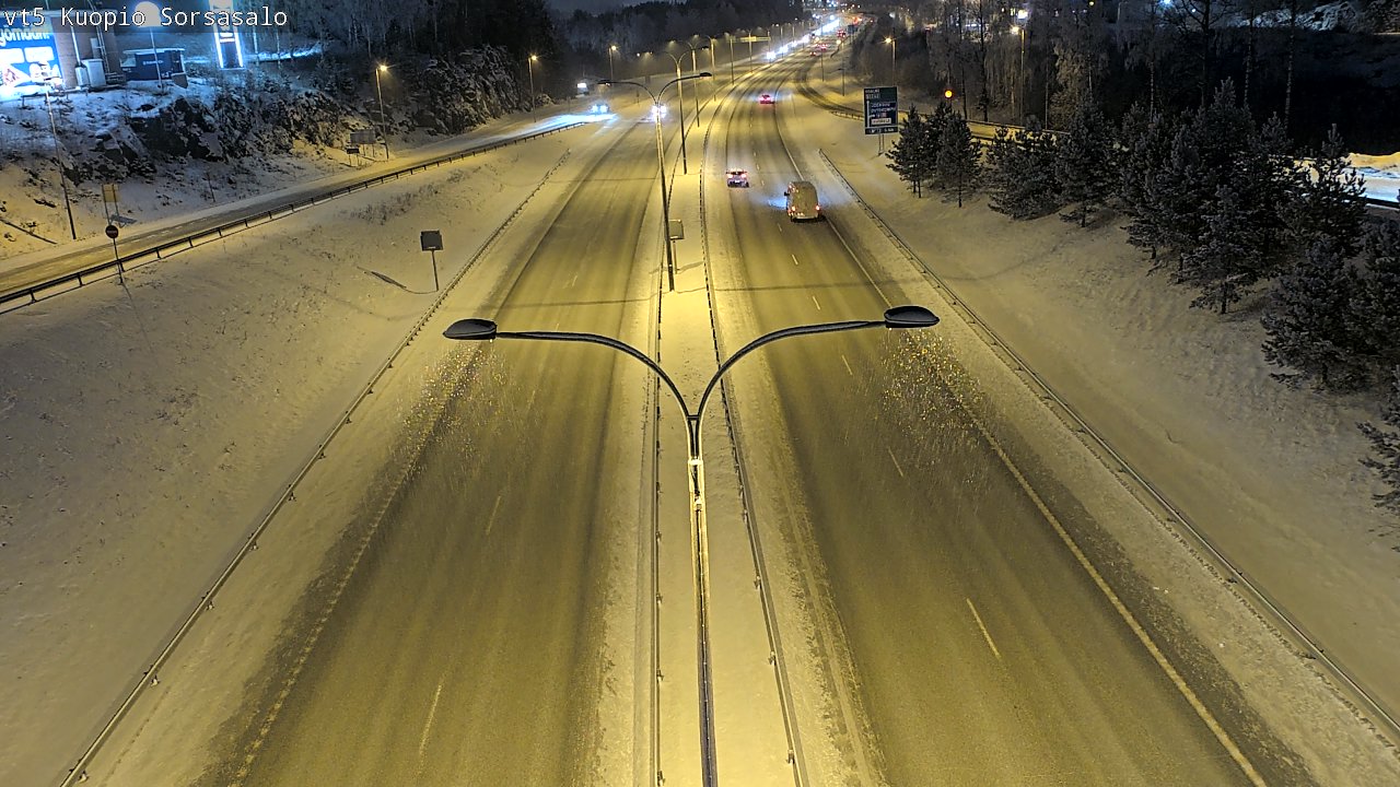 Kelikamerat Kuva Tie 5 Kuopio, Sorsasalo, Kuopio, Pohjois-Savo
