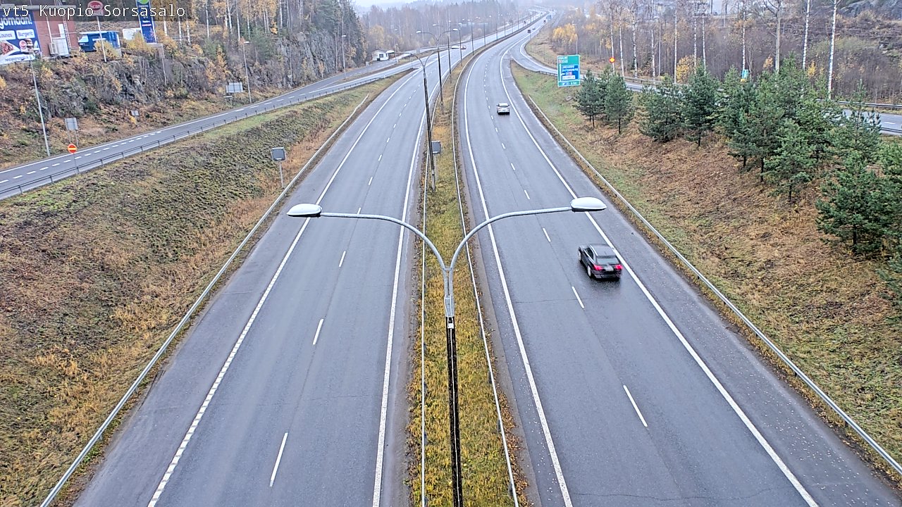 Kelikamerat Kuva Tie 5 Kuopio, Sorsasalo, Kuopio, Pohjois-Savo