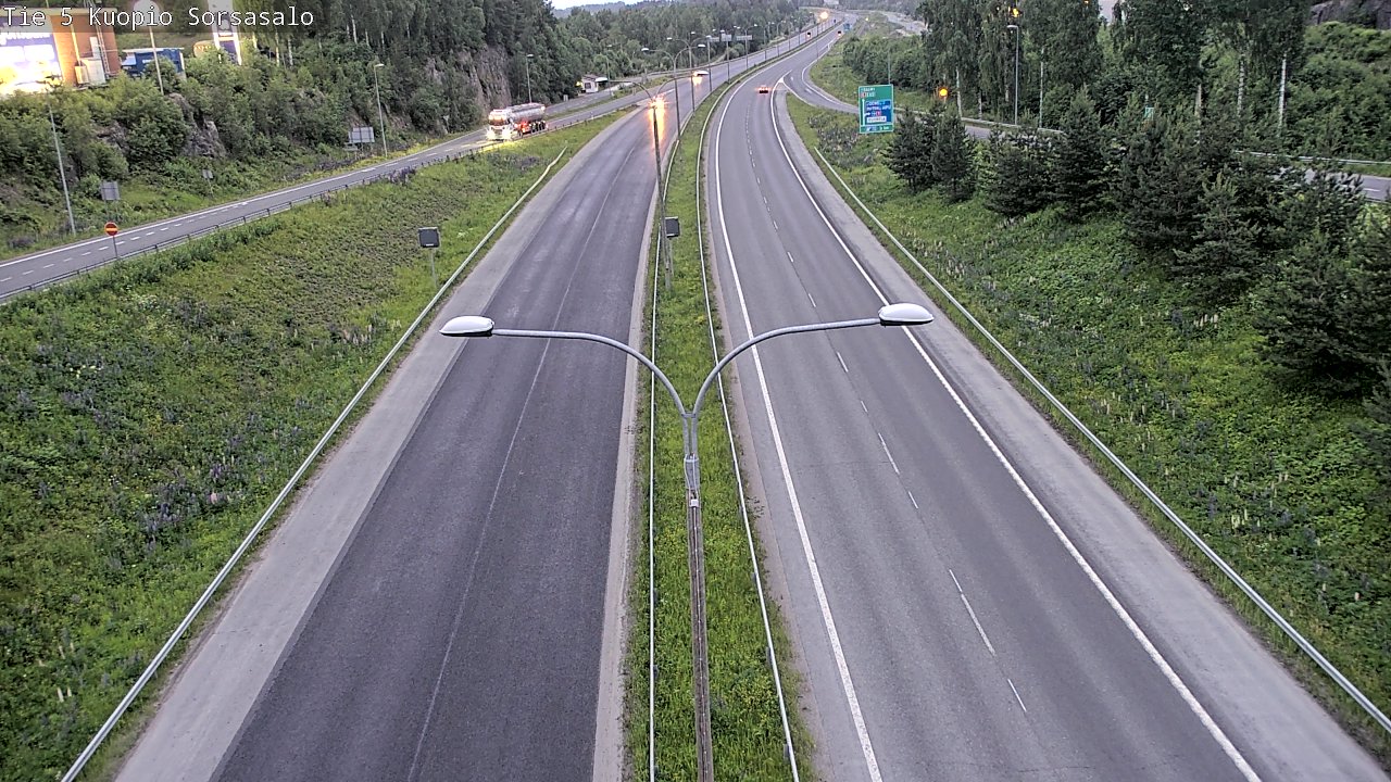 Kelikamerat Kuva Tie 5 Kuopio, Sorsasalo, Kuopio, Pohjois-Savo
