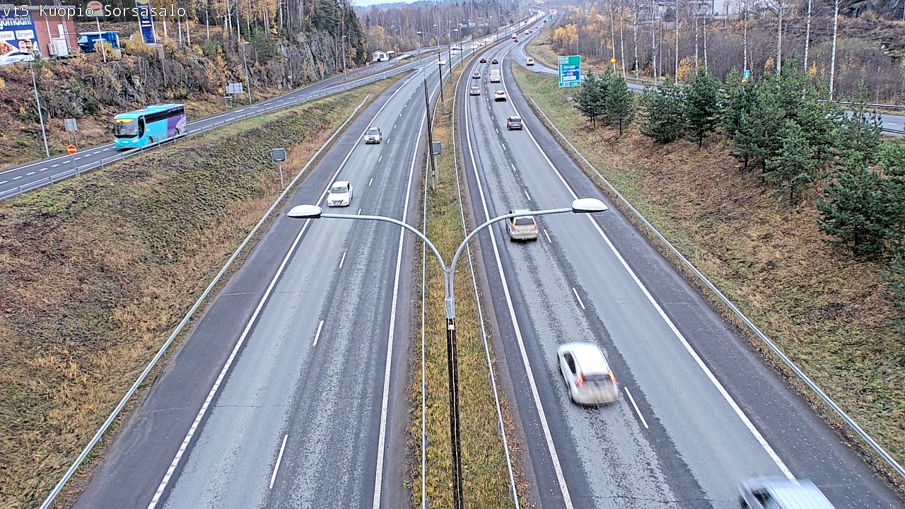 Kelikamerat Kuva Tie 5 Kuopio, Sorsasalo, Kuopio, Pohjois-Savo