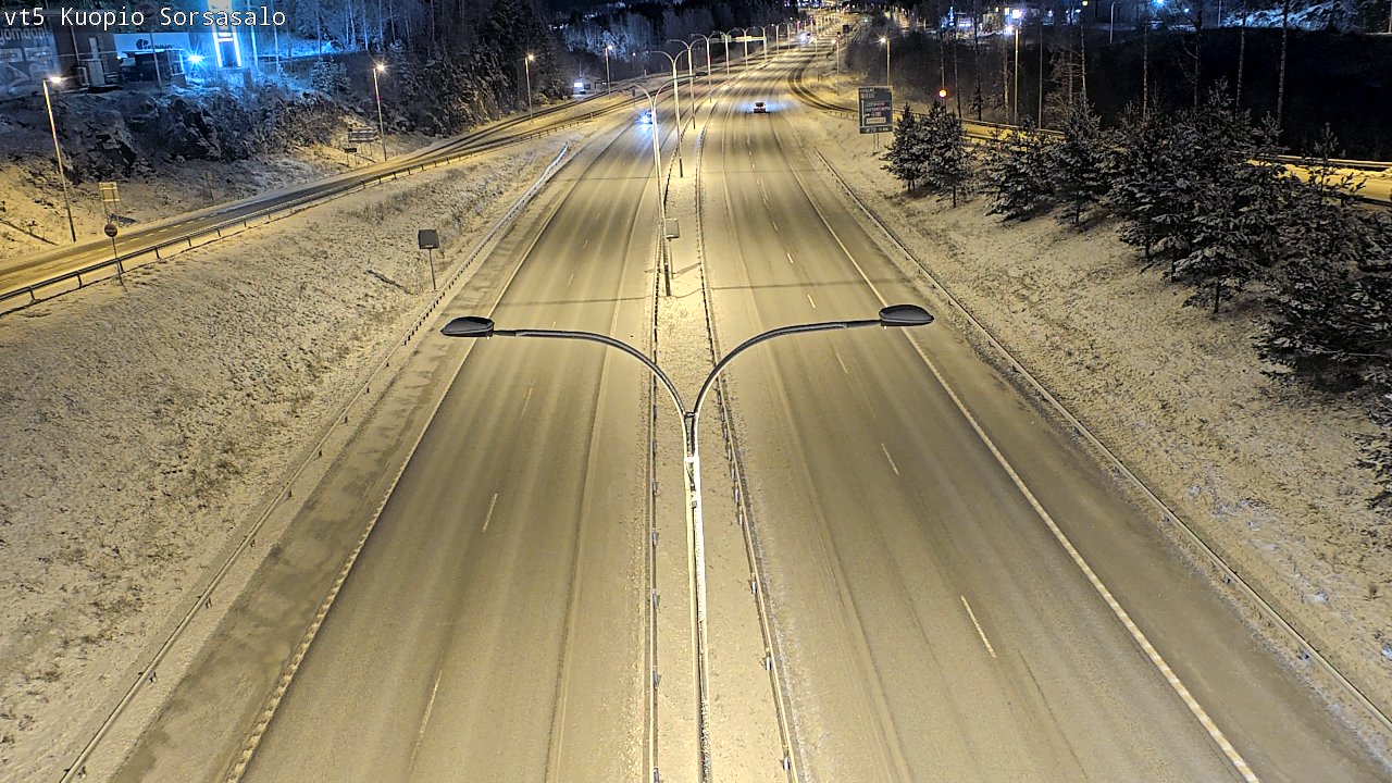 Kelikamerat Kuva Tie 5 Kuopio, Sorsasalo, Kuopio, Pohjois-Savo