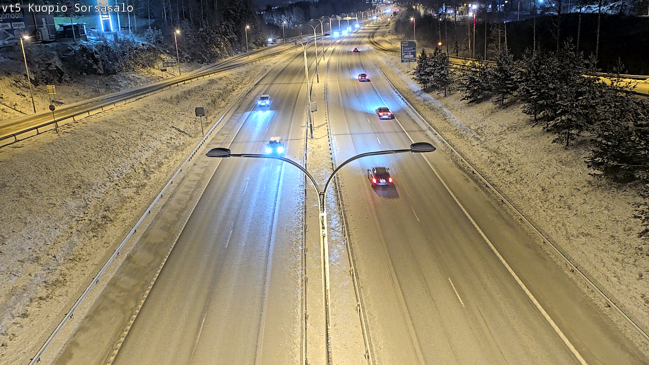 Kelikamerat Kuva Tie 5 Kuopio, Sorsasalo, Kuopio, Pohjois-Savo