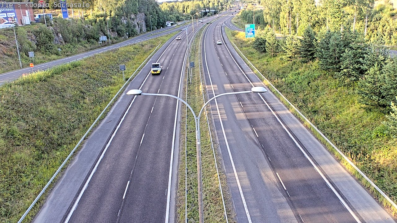 Kelikamerat Kuva Tie 5 Kuopio, Sorsasalo, Kuopio, Pohjois-Savo