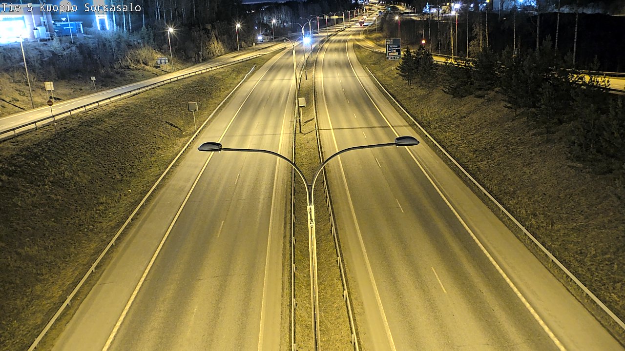 Kelikamerat Kuva Tie 5 Kuopio, Sorsasalo, Kuopio, Pohjois-Savo
