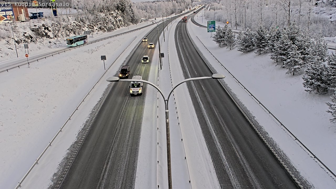 Kelikamerat Kuva Tie 5 Kuopio, Sorsasalo, Kuopio, Pohjois-Savo
