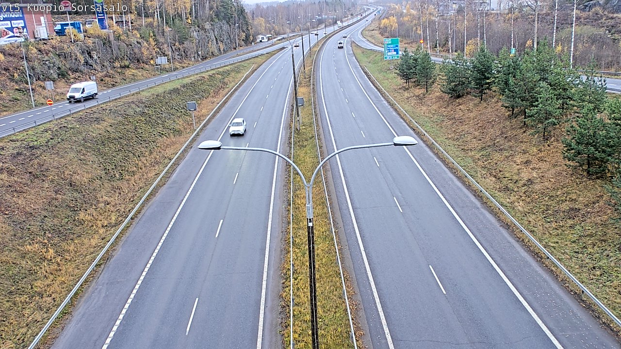 Kelikamerat Kuva Tie 5 Kuopio, Sorsasalo, Kuopio, Pohjois-Savo