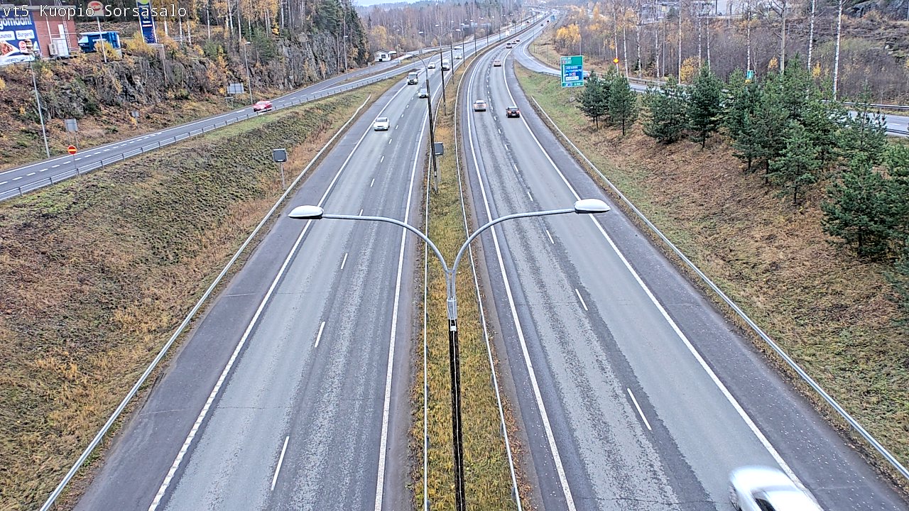 Kelikamerat Kuva Tie 5 Kuopio, Sorsasalo, Kuopio, Pohjois-Savo