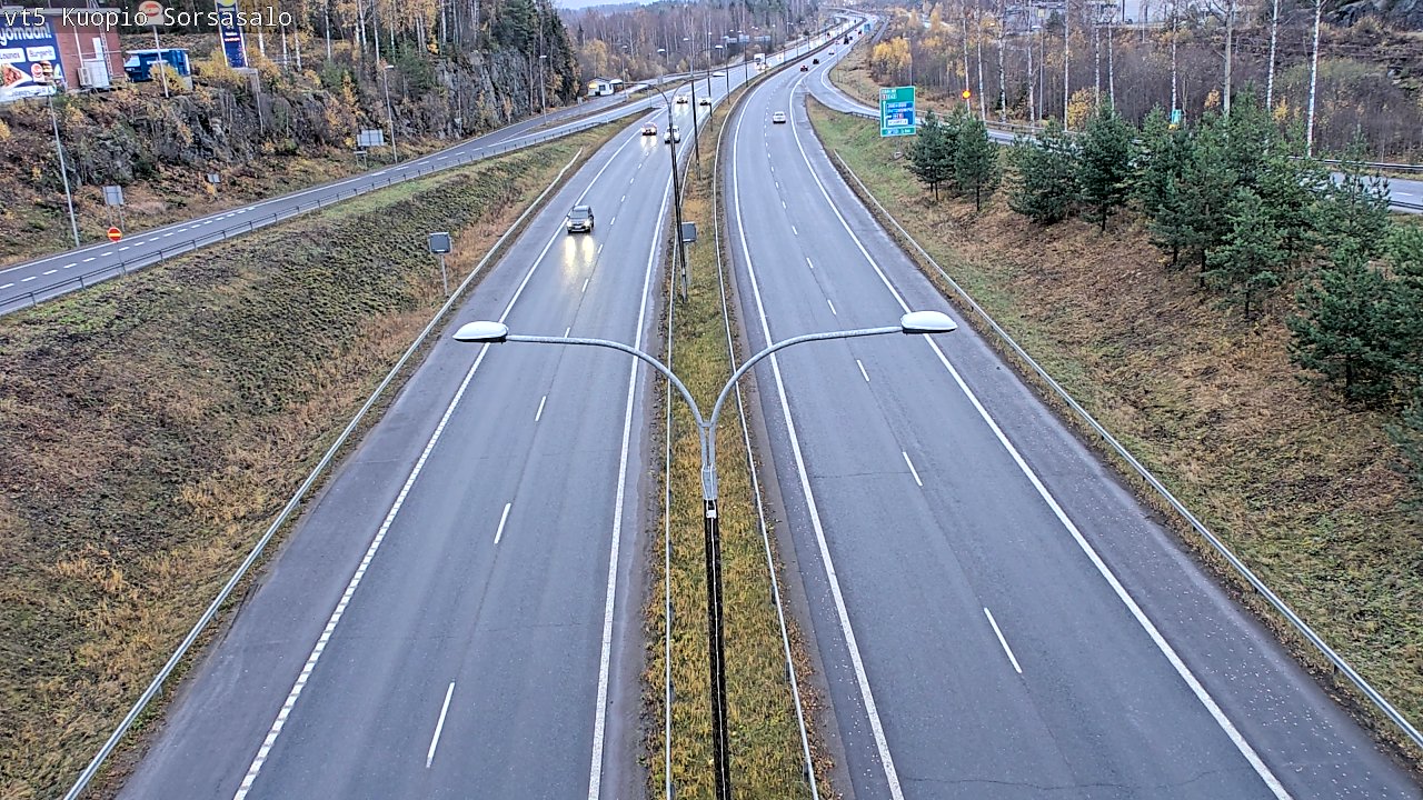 Kelikamerat Kuva Tie 5 Kuopio, Sorsasalo, Kuopio, Pohjois-Savo