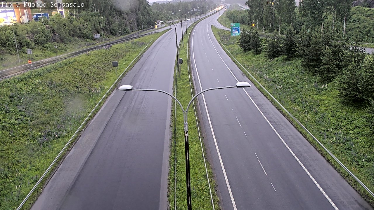 Kelikamerat Kuva Tie 5 Kuopio, Sorsasalo, Kuopio, Pohjois-Savo