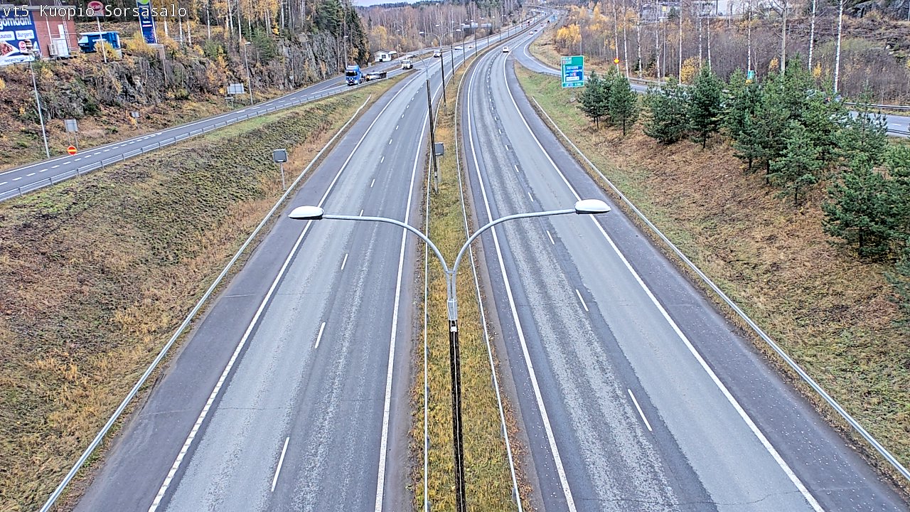 Kelikamerat Kuva Tie 5 Kuopio, Sorsasalo, Kuopio, Pohjois-Savo