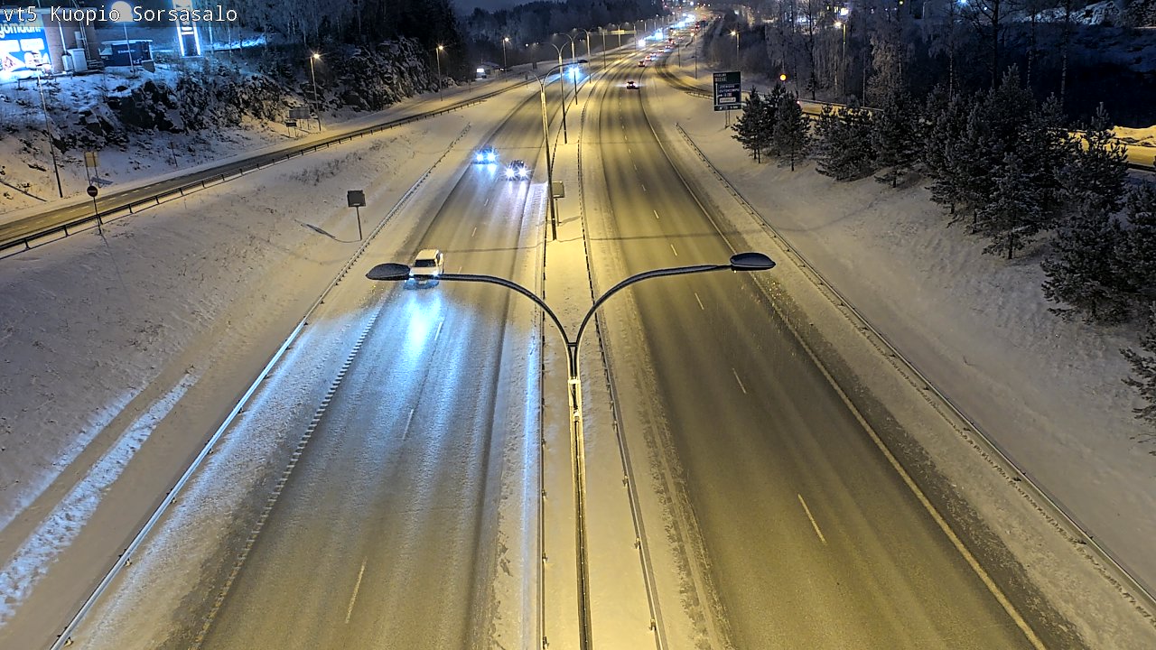 Kelikamerat Kuva Tie 5 Kuopio, Sorsasalo, Kuopio, Pohjois-Savo