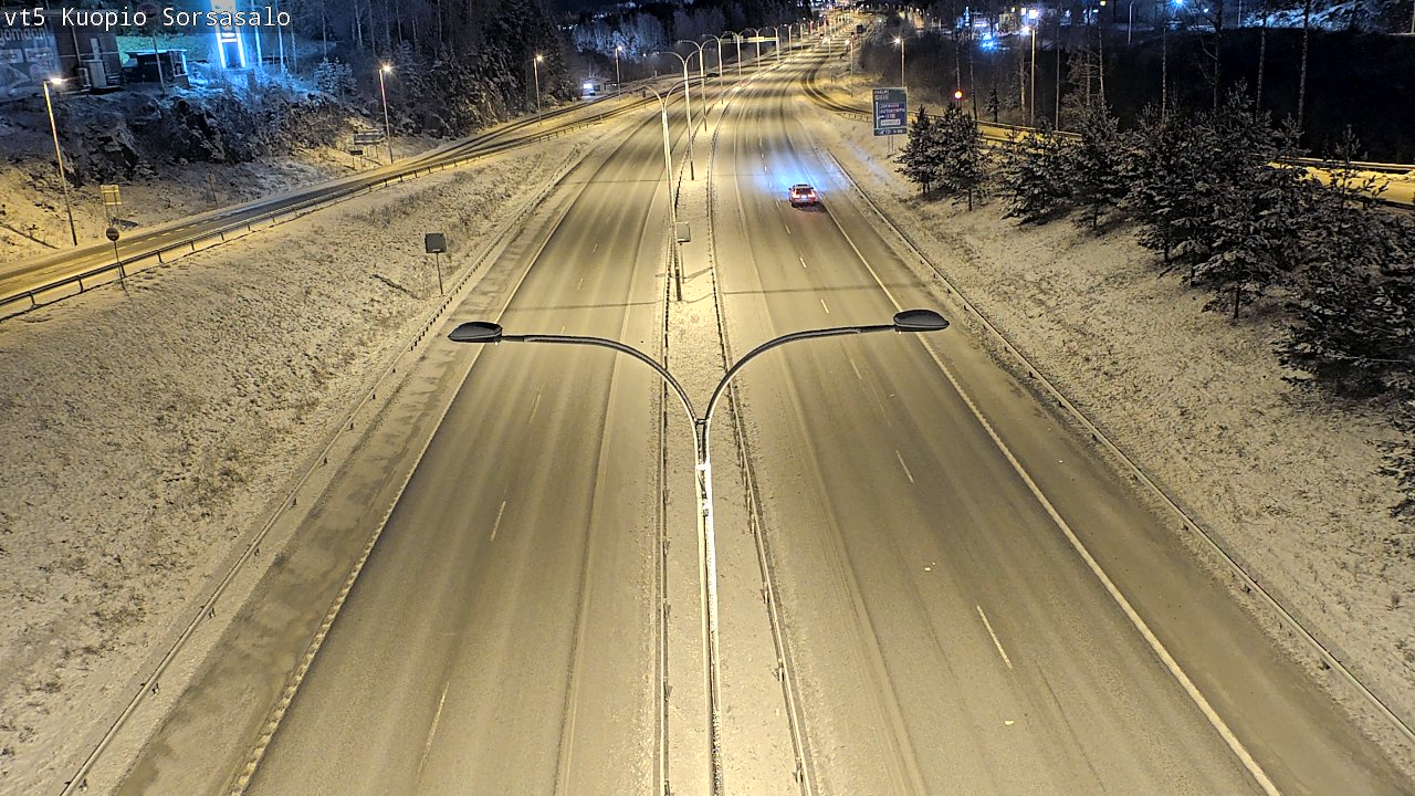 Kelikamerat Kuva Tie 5 Kuopio, Sorsasalo, Kuopio, Pohjois-Savo