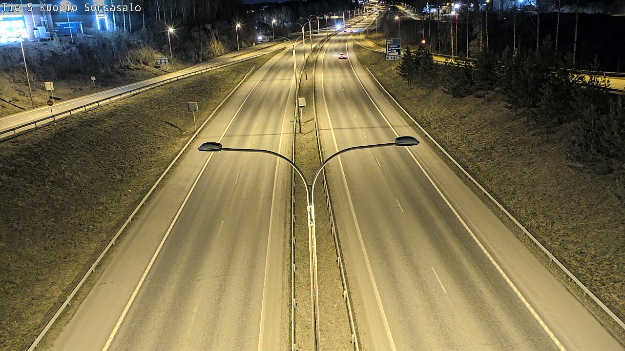 Kelikamerat Kuva Tie 5 Kuopio, Sorsasalo, Kuopio, Pohjois-Savo