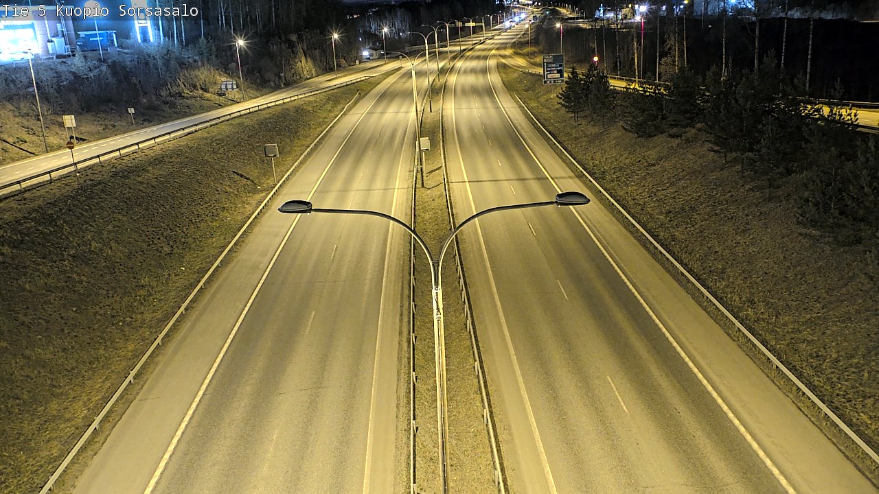 Kelikamerat Kuva Tie 5 Kuopio, Sorsasalo, Kuopio, Pohjois-Savo