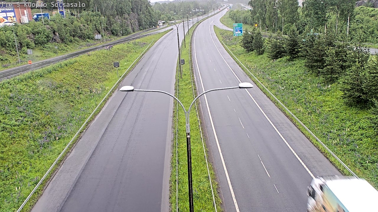 Kelikamerat Kuva Tie 5 Kuopio, Sorsasalo, Kuopio, Pohjois-Savo