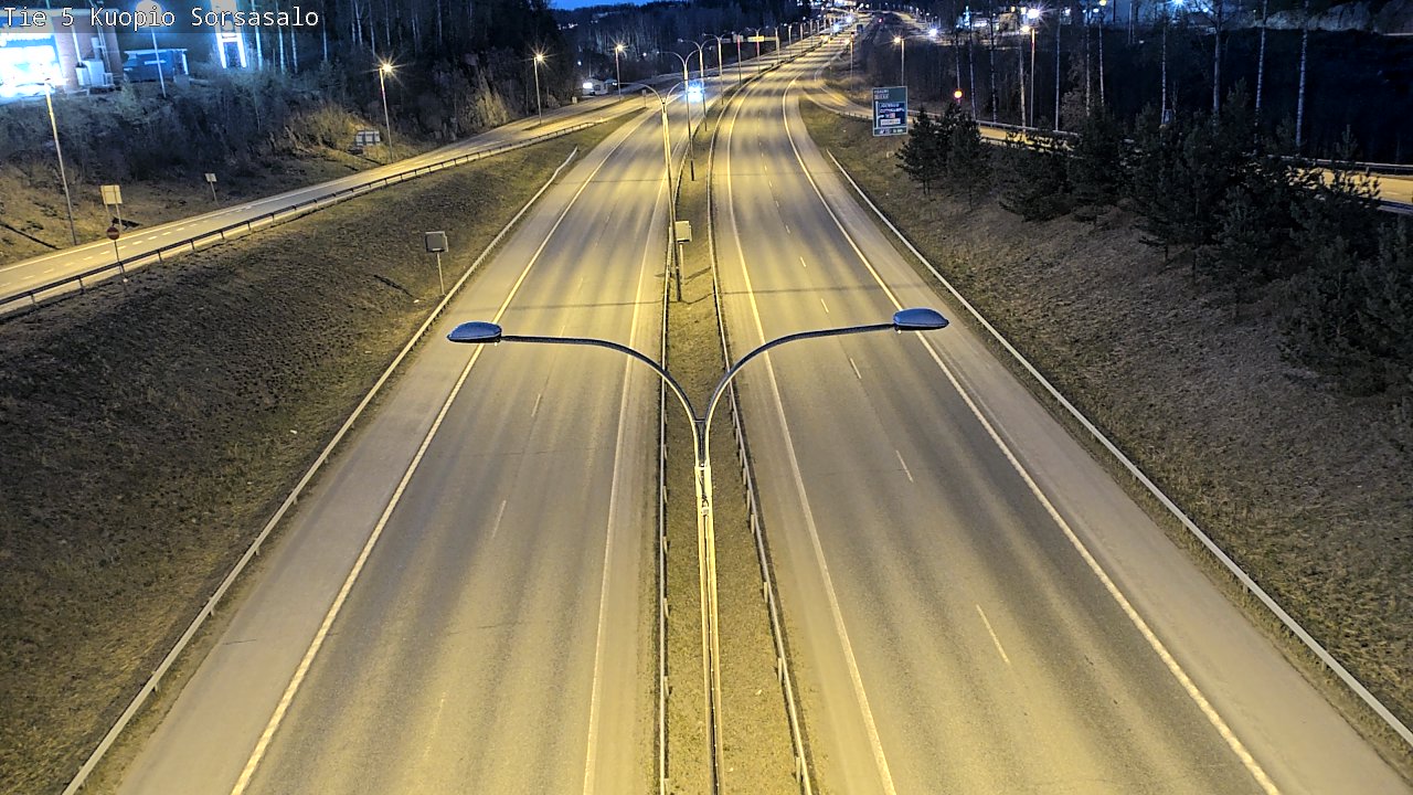 Kelikamerat Kuva Tie 5 Kuopio, Sorsasalo, Kuopio, Pohjois-Savo