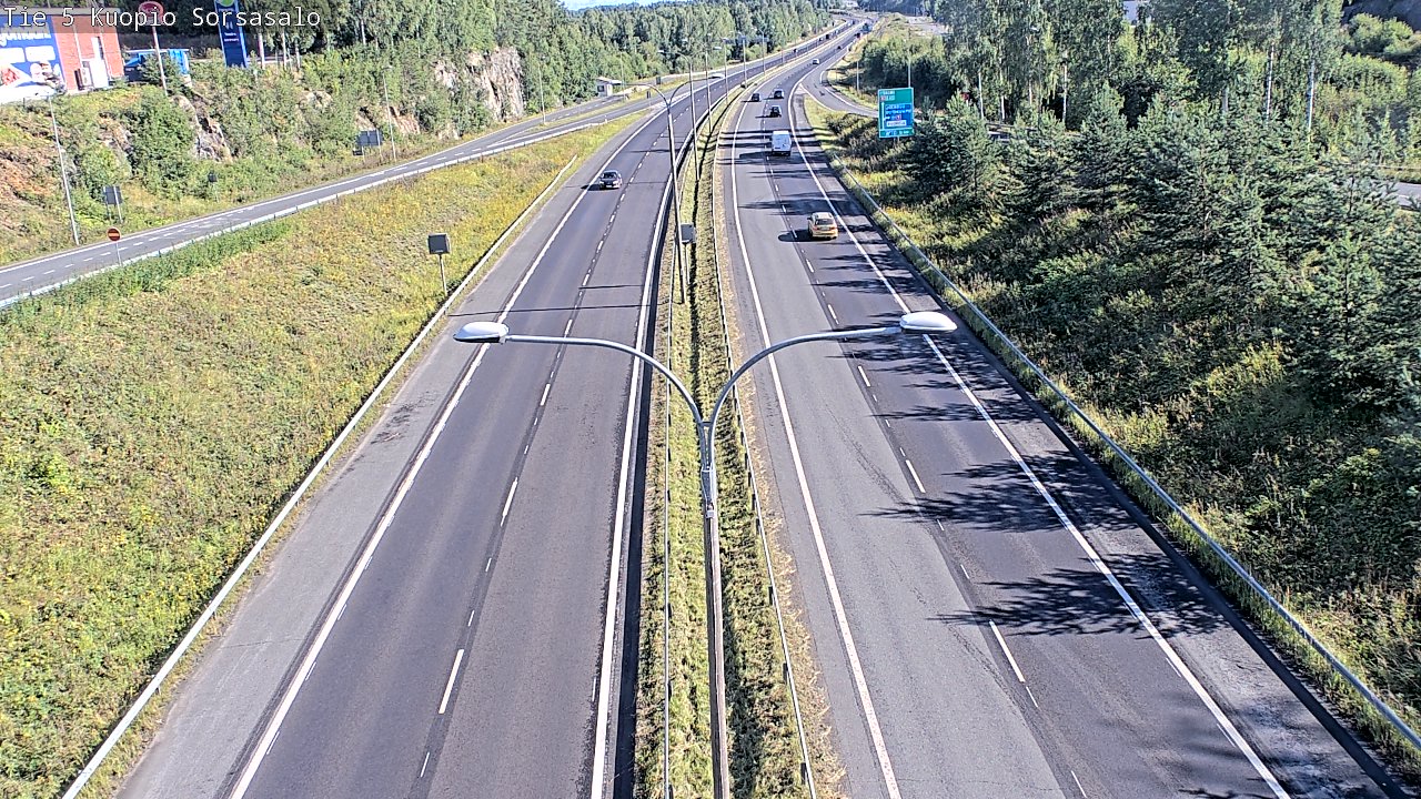 Kelikamerat Kuva Tie 5 Kuopio, Sorsasalo, Kuopio, Pohjois-Savo