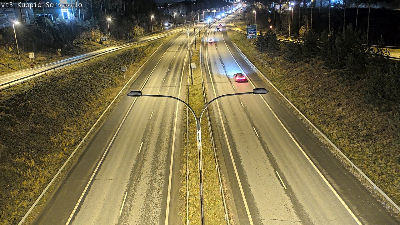 Kelikamerat Kuva Tie 5 Kuopio, Sorsasalo, Kuopio, Pohjois-Savo