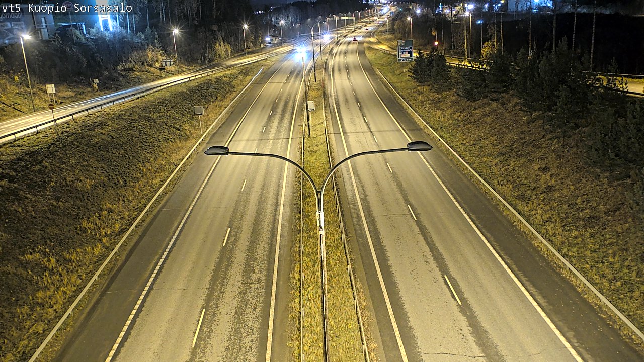 Kelikamerat Kuva Tie 5 Kuopio, Sorsasalo, Kuopio, Pohjois-Savo