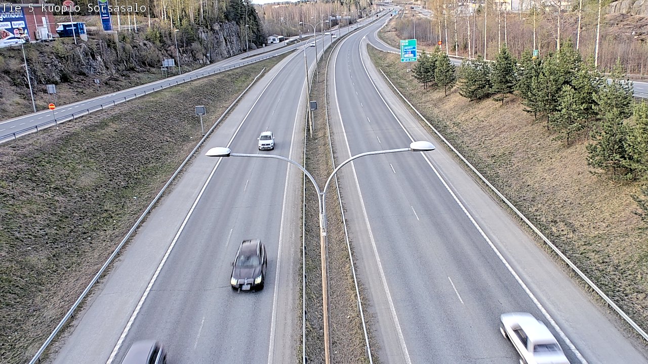 Kelikamerat Kuva Tie 5 Kuopio, Sorsasalo, Kuopio, Pohjois-Savo
