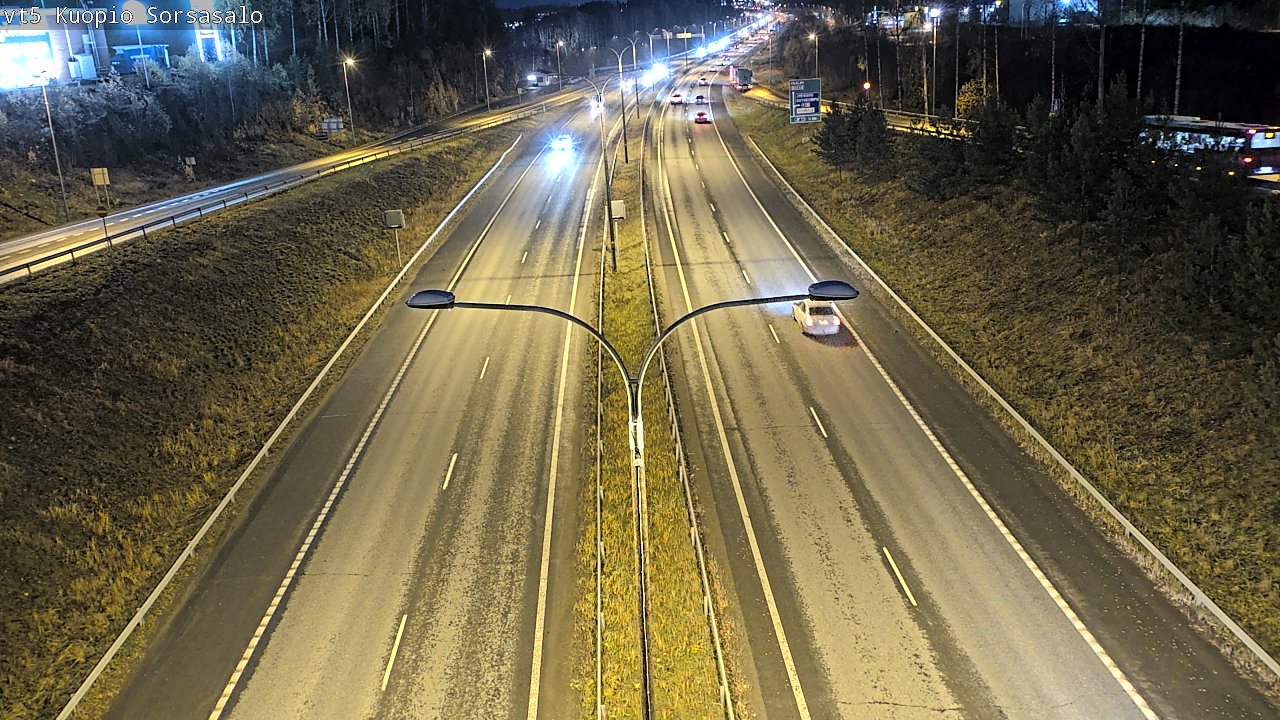 Kelikamerat Kuva Tie 5 Kuopio, Sorsasalo, Kuopio, Pohjois-Savo