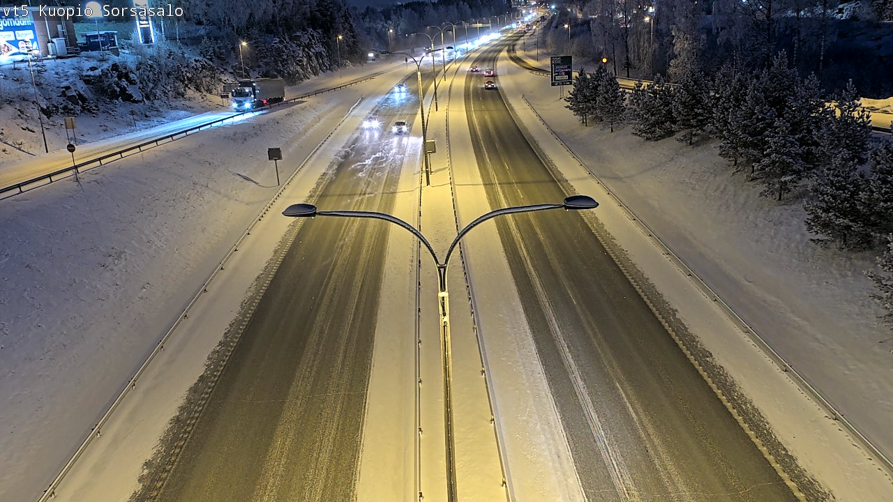 Kelikamerat Kuva Tie 5 Kuopio, Sorsasalo, Kuopio, Pohjois-Savo