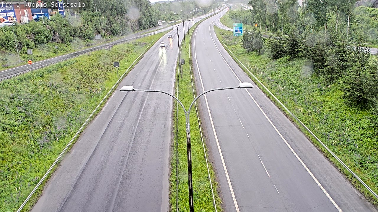 Kelikamerat Kuva Tie 5 Kuopio, Sorsasalo, Kuopio, Pohjois-Savo